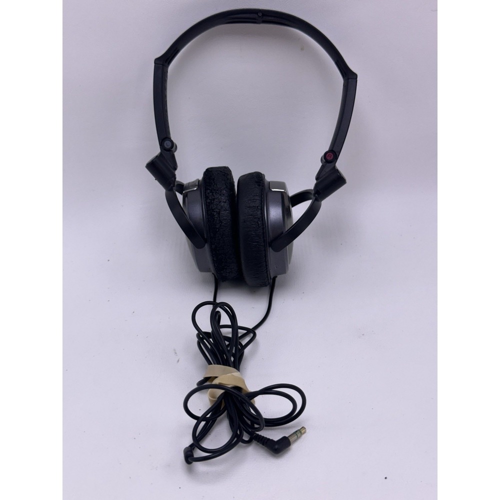 Sony MDR-NC7 Noise Canceling Headphones Wired Travel Over Ear Black‎